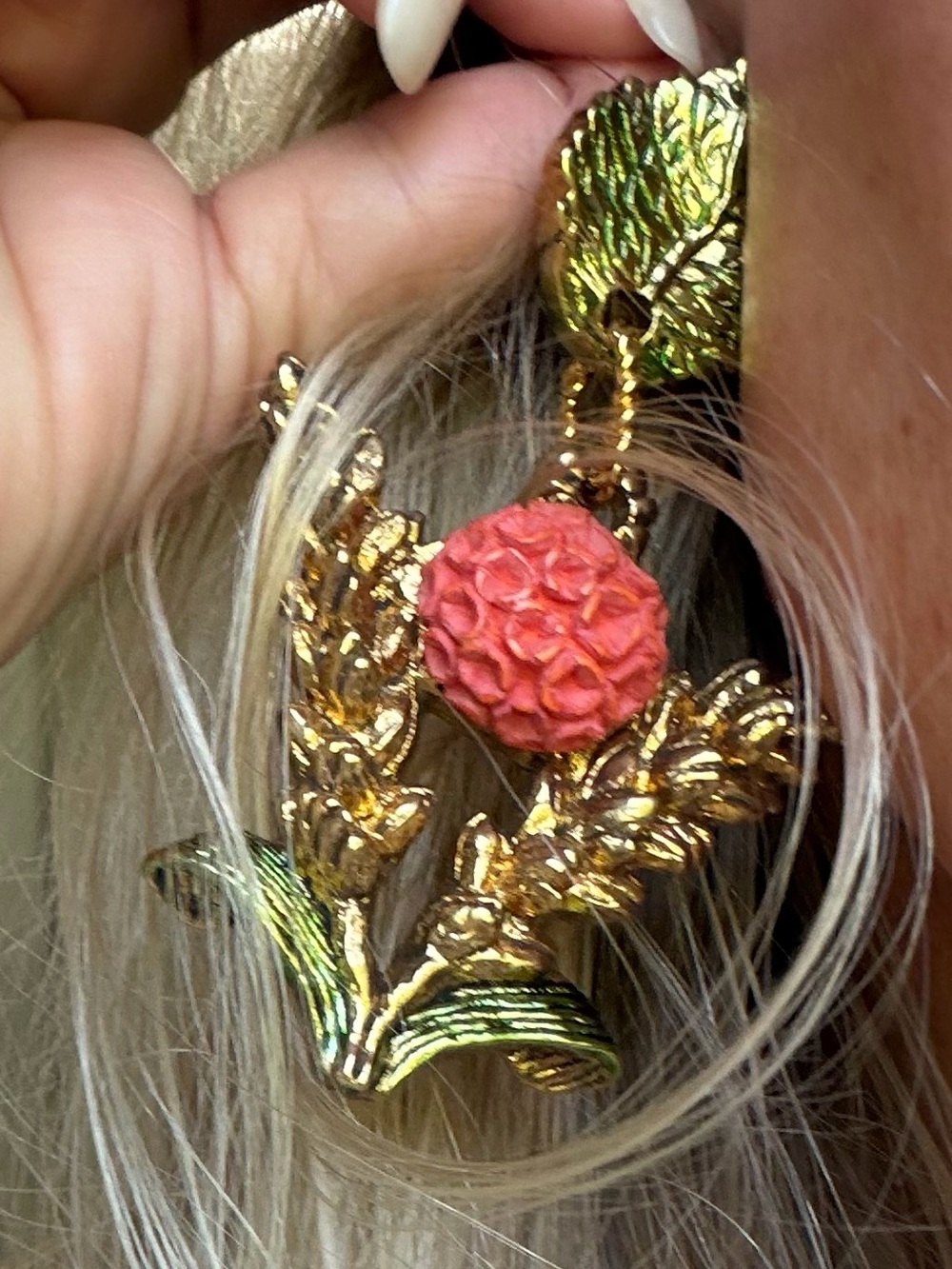 Frederic VOLLE Paris Vintage Earrings - Picture 5 of 10